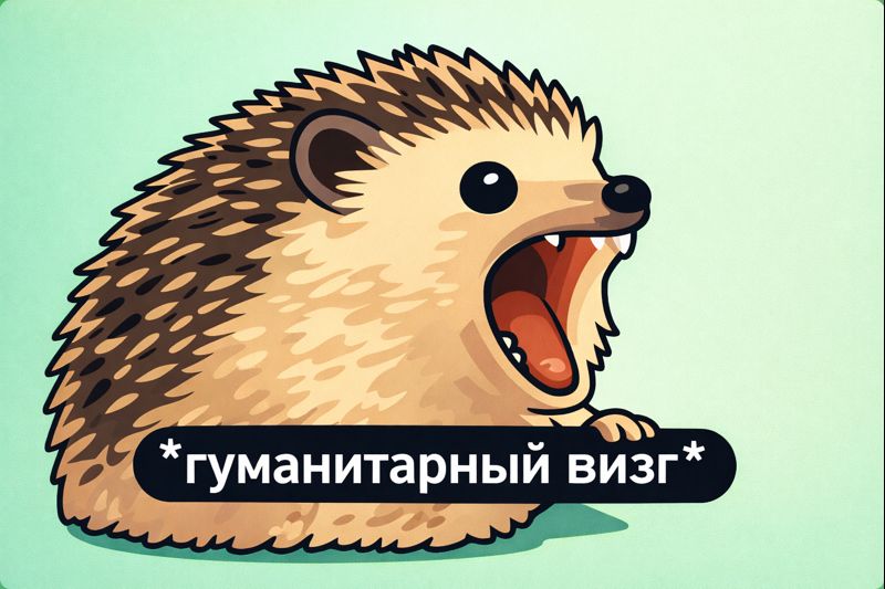 гуманитаный визг